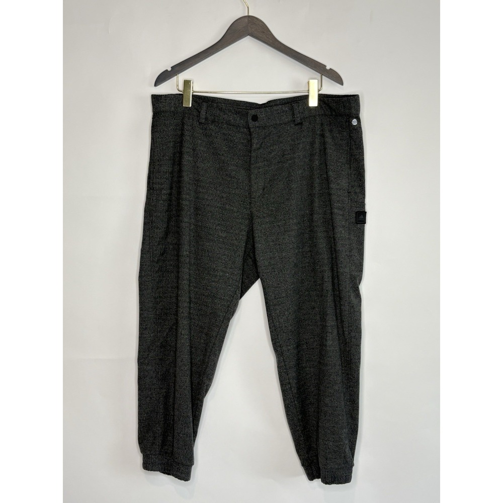 Adidas Go-To Fall Weight Cool Weather Golf Pants Mens 40 Gray Joggers